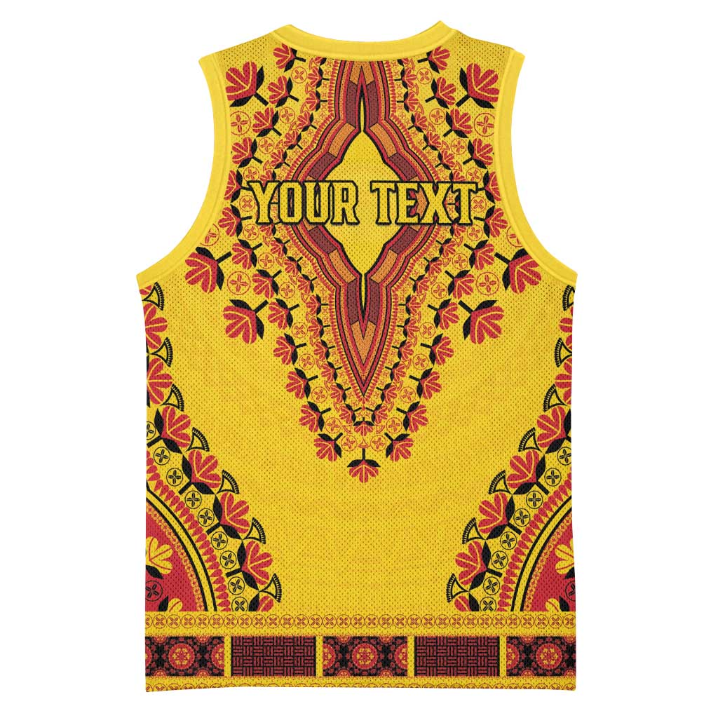 Personalized Uganda African Dashiki Basketball Jersey - Wonder Print Shop