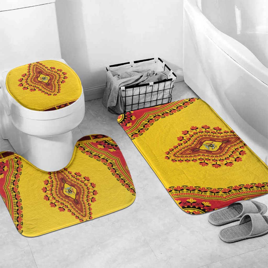 Uganda African Dashiki Bathroom Set - Wonder Print Shop