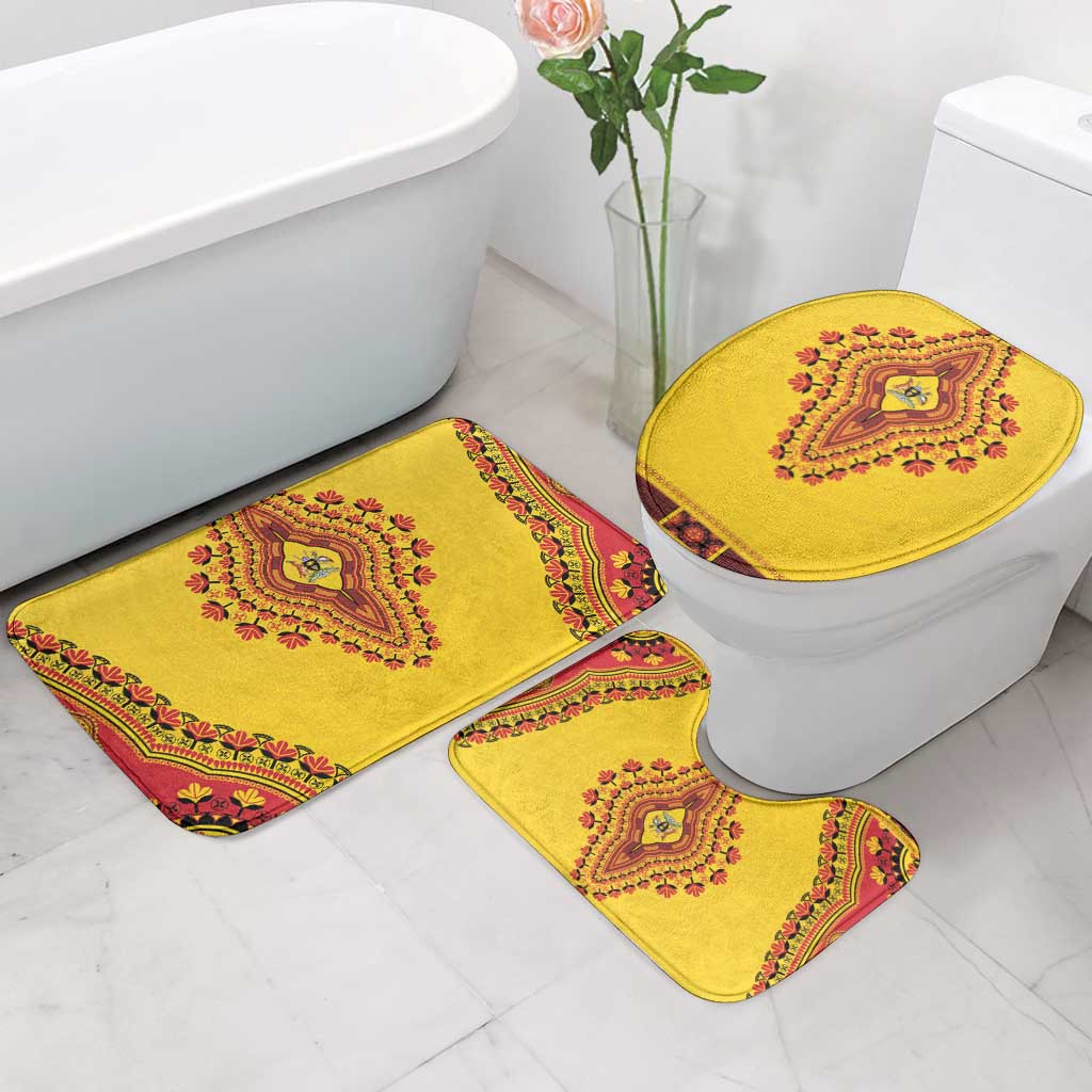 Uganda African Dashiki Bathroom Set - Wonder Print Shop