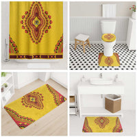 Uganda African Dashiki Bathroom Set - Wonder Print Shop