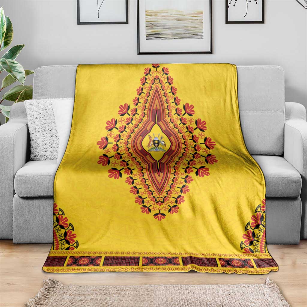 Uganda African Dashiki Blanket - Wonder Print Shop