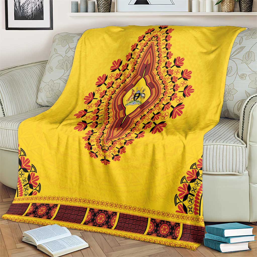 Uganda African Dashiki Blanket - Wonder Print Shop