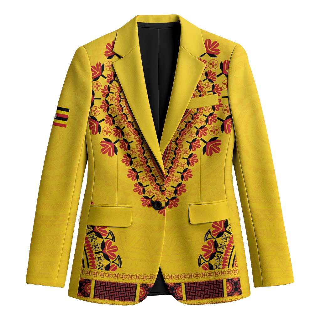 Personalized Uganda African Dashiki Blazer - Wonder Print Shop