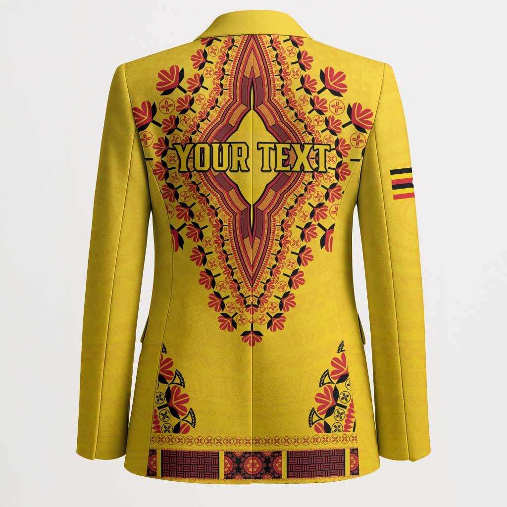 Personalized Uganda African Dashiki Blazer - Wonder Print Shop