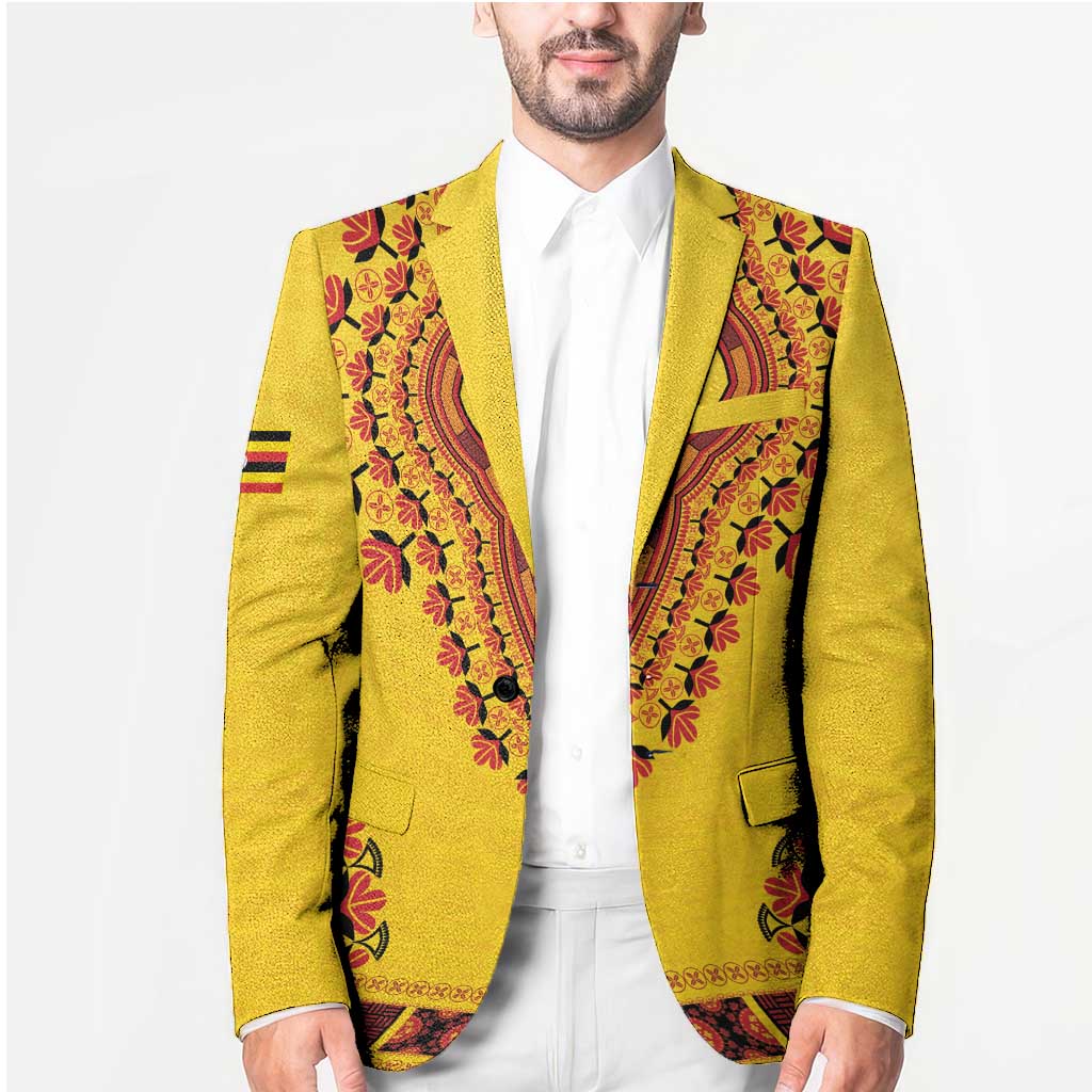 Personalized Uganda African Dashiki Blazer - Wonder Print Shop