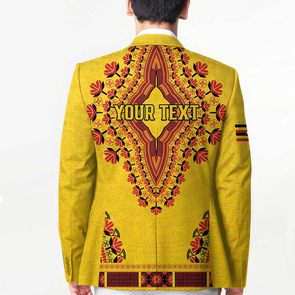 Personalized Uganda African Dashiki Blazer - Wonder Print Shop