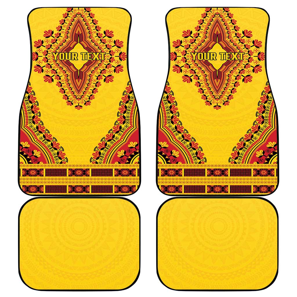 Personalized Uganda African Dashiki Car Mats - Wonder Print Shop