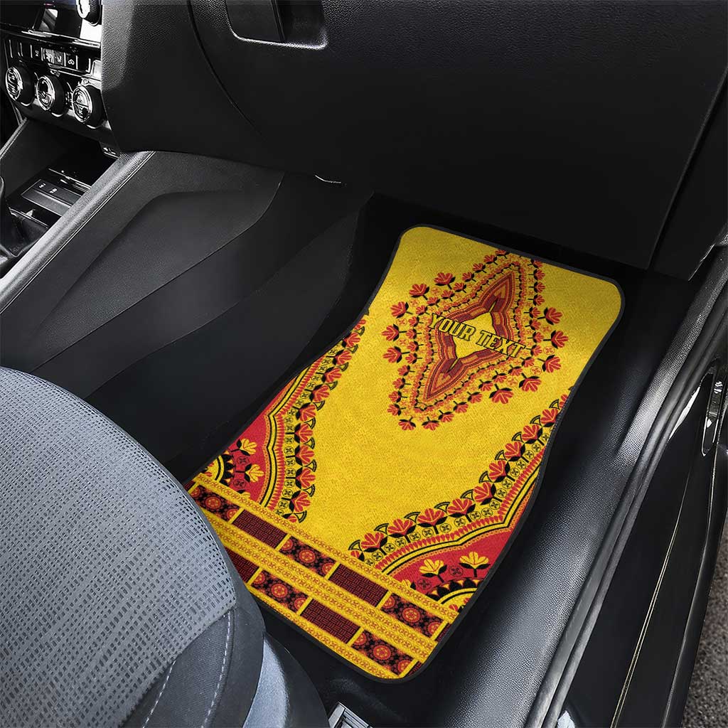 Personalized Uganda African Dashiki Car Mats - Wonder Print Shop