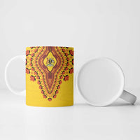 Personalized Uganda African Dashiki Ceramic Mug - Wonder Print Shop