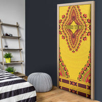 Personalized Uganda African Dashiki Door Cover - Wonder Print Shop