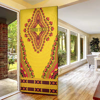 Personalized Uganda African Dashiki Door Cover - Wonder Print Shop