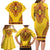 Personalized Uganda African Dashiki Family Matching Long Sleeve Bodycon Dress and Hawaiian Shirt - Wonder Print Shop
