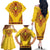 Personalized Uganda African Dashiki Family Matching Off The Shoulder Long Sleeve Dress and Hawaiian Shirt - Wonder Print Shop