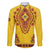 Personalized Uganda African Dashiki Family Matching Off The Shoulder Long Sleeve Dress and Hawaiian Shirt - Wonder Print Shop