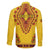 Personalized Uganda African Dashiki Family Matching Off The Shoulder Long Sleeve Dress and Hawaiian Shirt - Wonder Print Shop