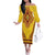 Personalized Uganda African Dashiki Family Matching Off The Shoulder Long Sleeve Dress and Hawaiian Shirt - Wonder Print Shop