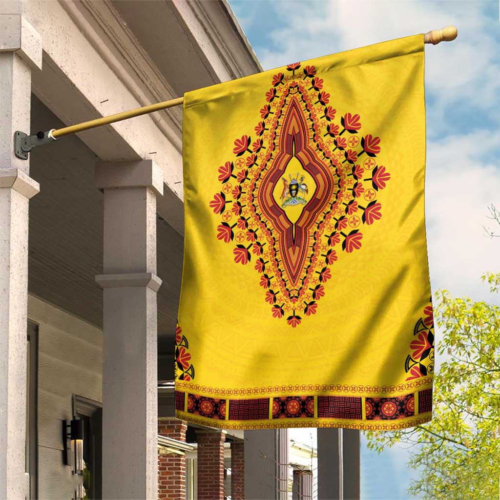 Uganda African Dashiki Garden Flag - Wonder Print Shop