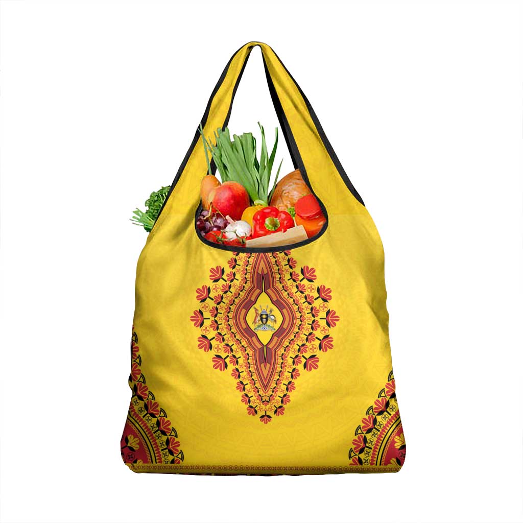 Uganda African Dashiki Grocery Bag - Wonder Print Shop