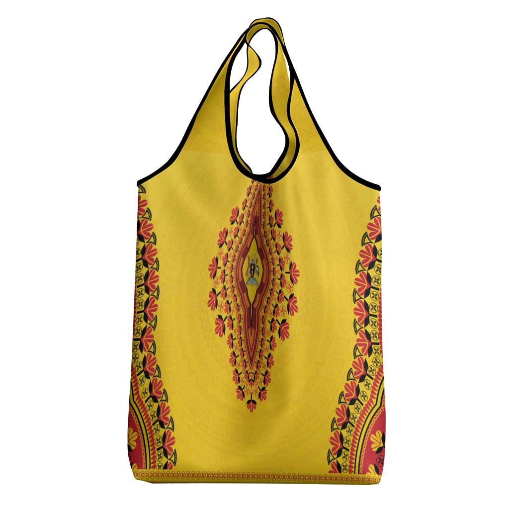 Uganda African Dashiki Grocery Bag - Wonder Print Shop