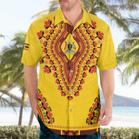 Personalized Uganda African Dashiki Hawaiian Shirt - Wonder Print Shop