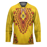 Personalized Uganda African Dashiki Hockey Jersey - Wonder Print Shop
