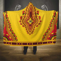 Uganda African Dashiki Hooded Blanket - Wonder Print Shop