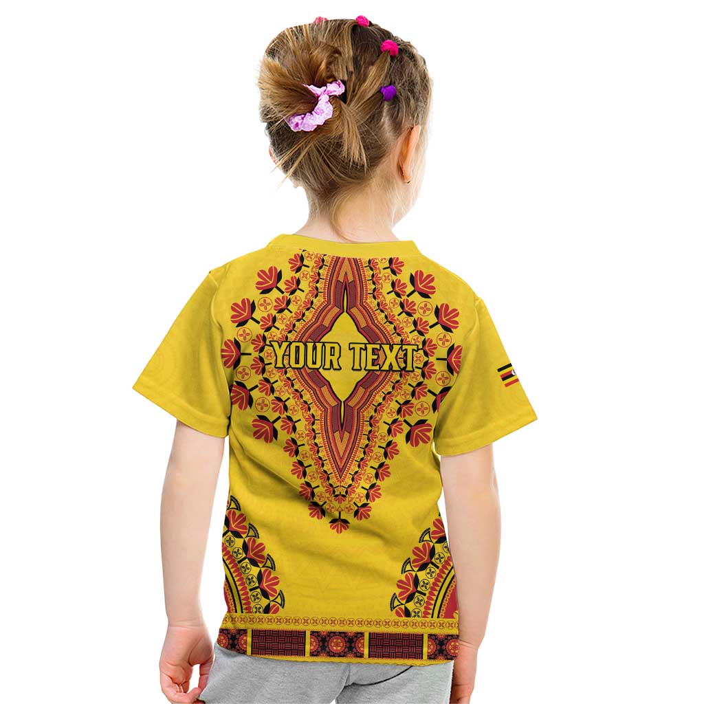 Personalized Uganda African Dashiki Kid T Shirt - Wonder Print Shop
