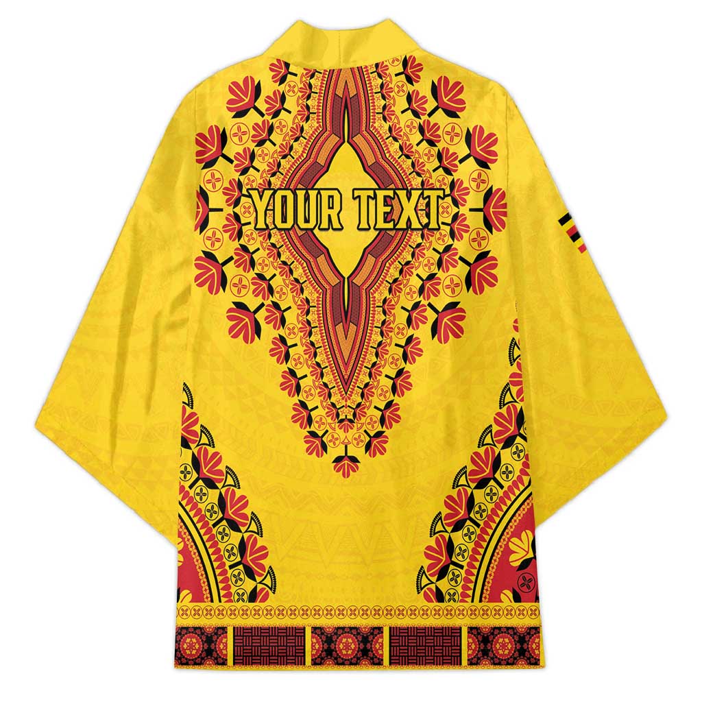 Personalized Uganda African Dashiki Kimono - Wonder Print Shop