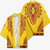 Personalized Uganda African Dashiki Kimono - Wonder Print Shop
