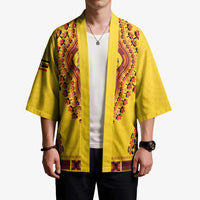 Personalized Uganda African Dashiki Kimono - Wonder Print Shop