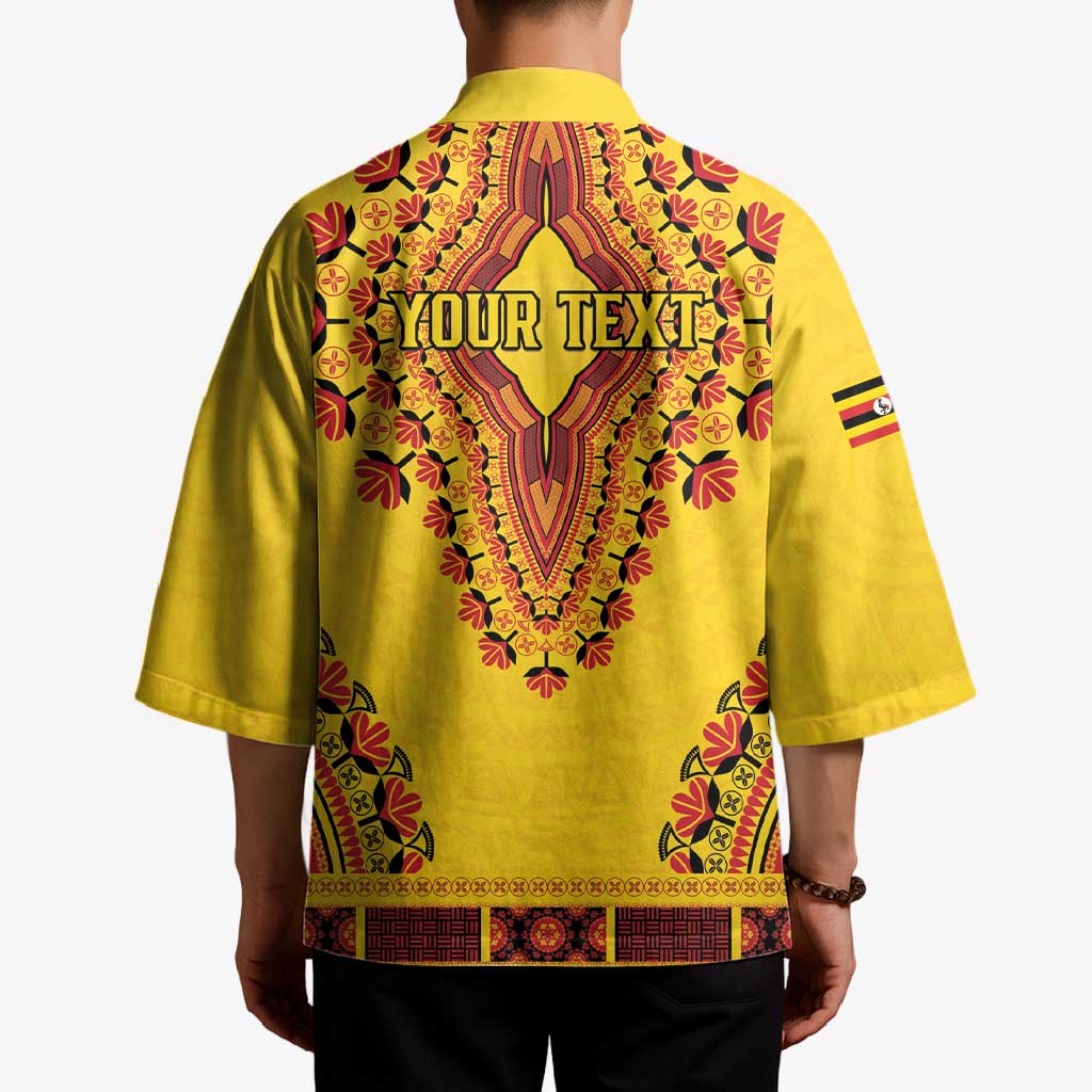 Personalized Uganda African Dashiki Kimono - Wonder Print Shop