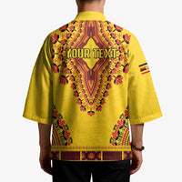 Personalized Uganda African Dashiki Kimono - Wonder Print Shop