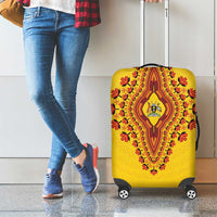 Uganda African Dashiki Luggage Cover - Wonder Print Shop