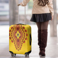 Uganda African Dashiki Luggage Cover - Wonder Print Shop