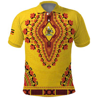 Personalized Uganda African Dashiki Polo Shirt - Wonder Print Shop