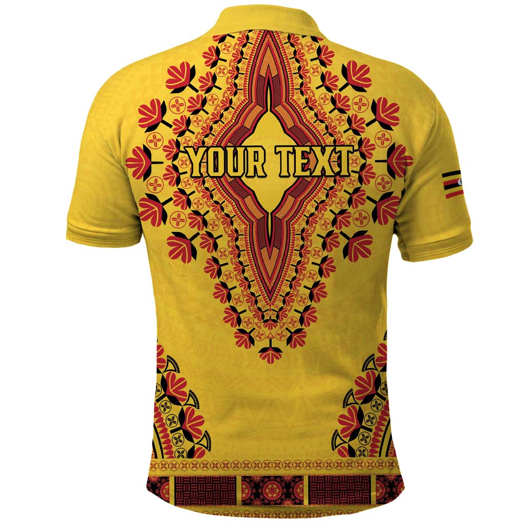 Personalized Uganda African Dashiki Polo Shirt - Wonder Print Shop
