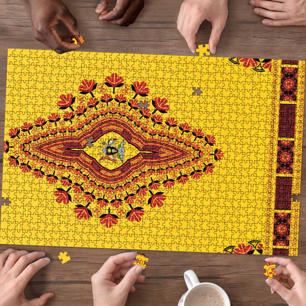 Uganda African Dashiki Puzzle - Wonder Print Shop