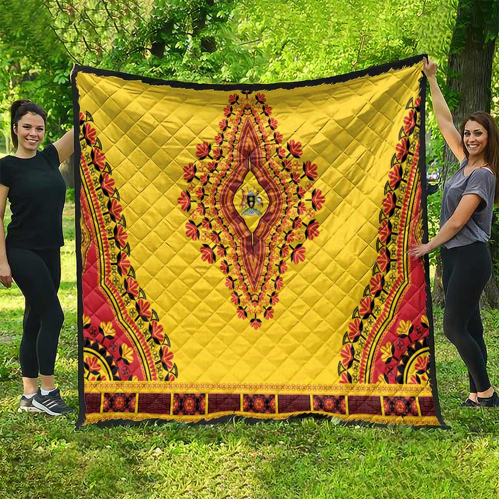 Uganda African Dashiki Quilt - Wonder Print Shop