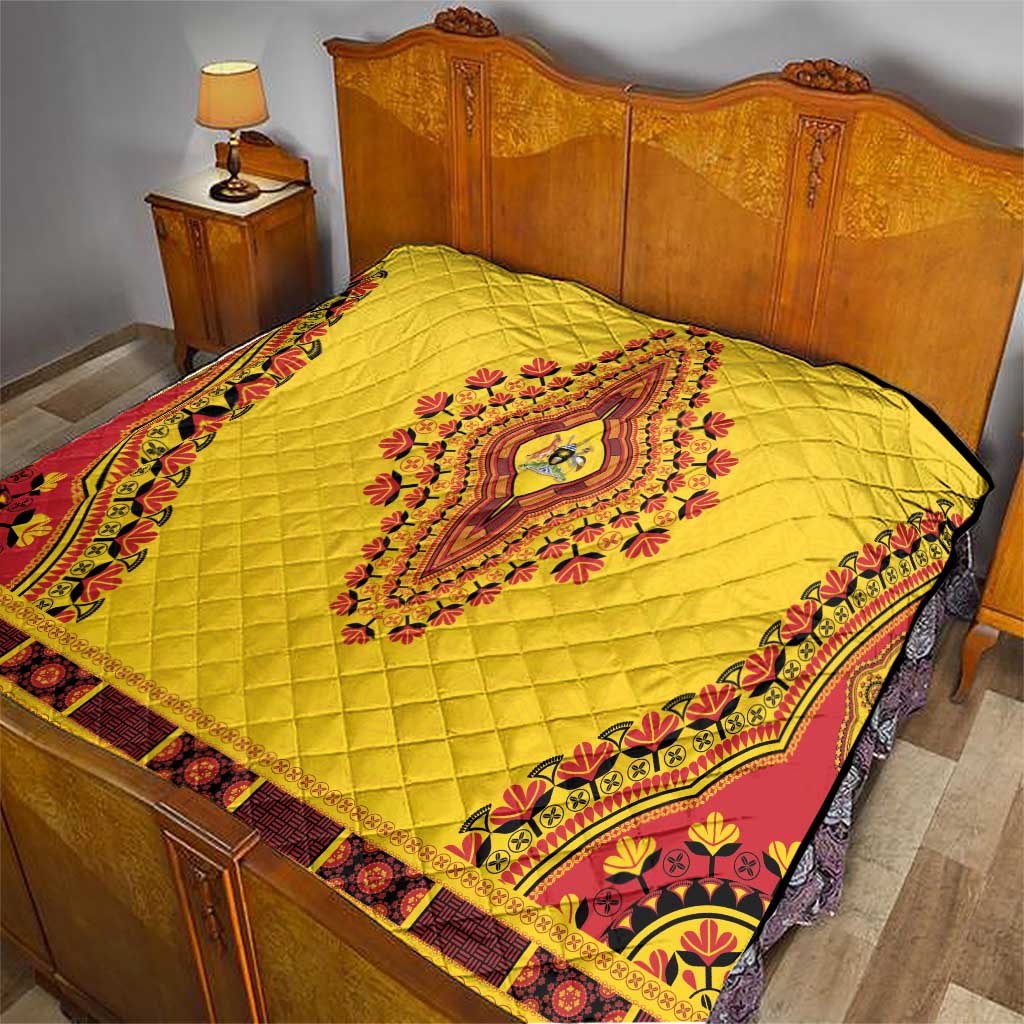 Uganda African Dashiki Quilt - Wonder Print Shop