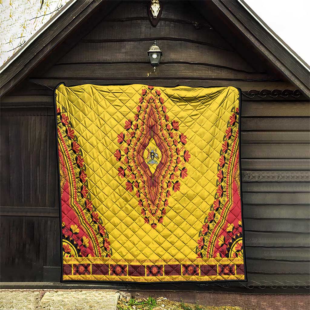 Uganda African Dashiki Quilt - Wonder Print Shop
