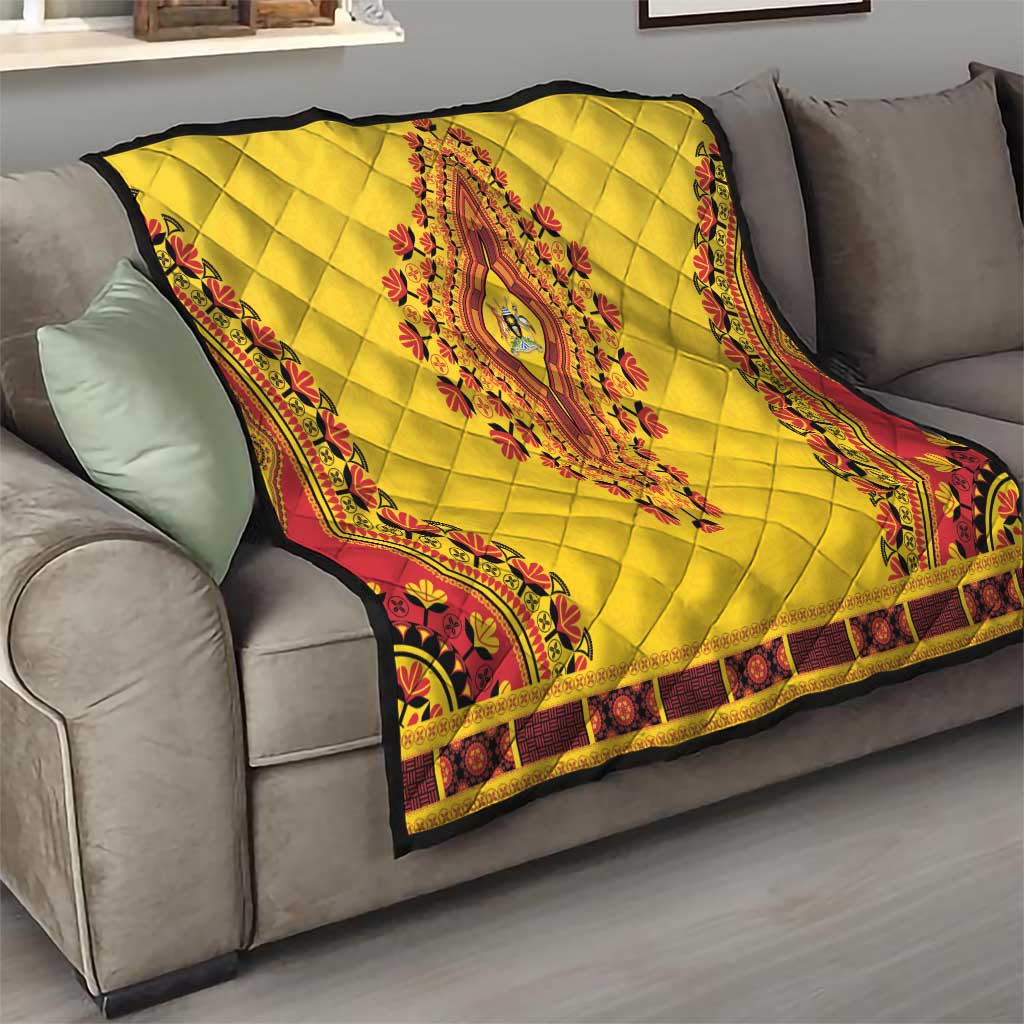 Uganda African Dashiki Quilt - Wonder Print Shop