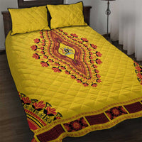Uganda African Dashiki Quilt Bed Set - Wonder Print Shop