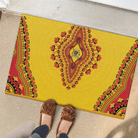 Uganda African Dashiki Rubber Doormat - Wonder Print Shop