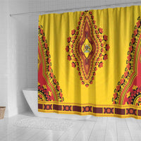 Uganda African Dashiki Shower Curtain - Wonder Print Shop