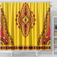 Uganda African Dashiki Shower Curtain - Wonder Print Shop