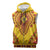 Personalized Uganda African Dashiki Sleeveless Zip Hoodie - Wonder Print Shop