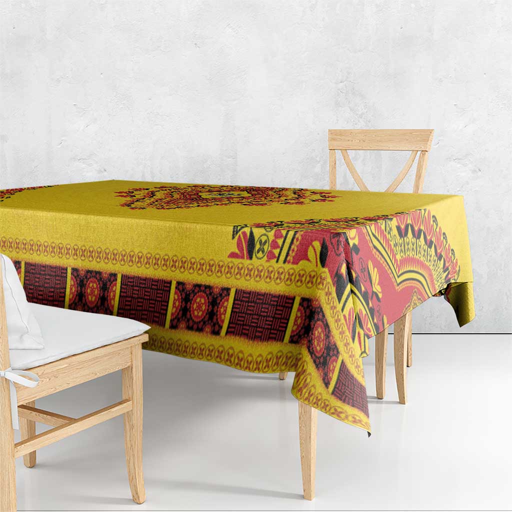 Uganda African Dashiki Tablecloth - Wonder Print Shop