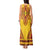 Personalized Uganda African Dashiki Tank Maxi Dress - Wonder Print Shop