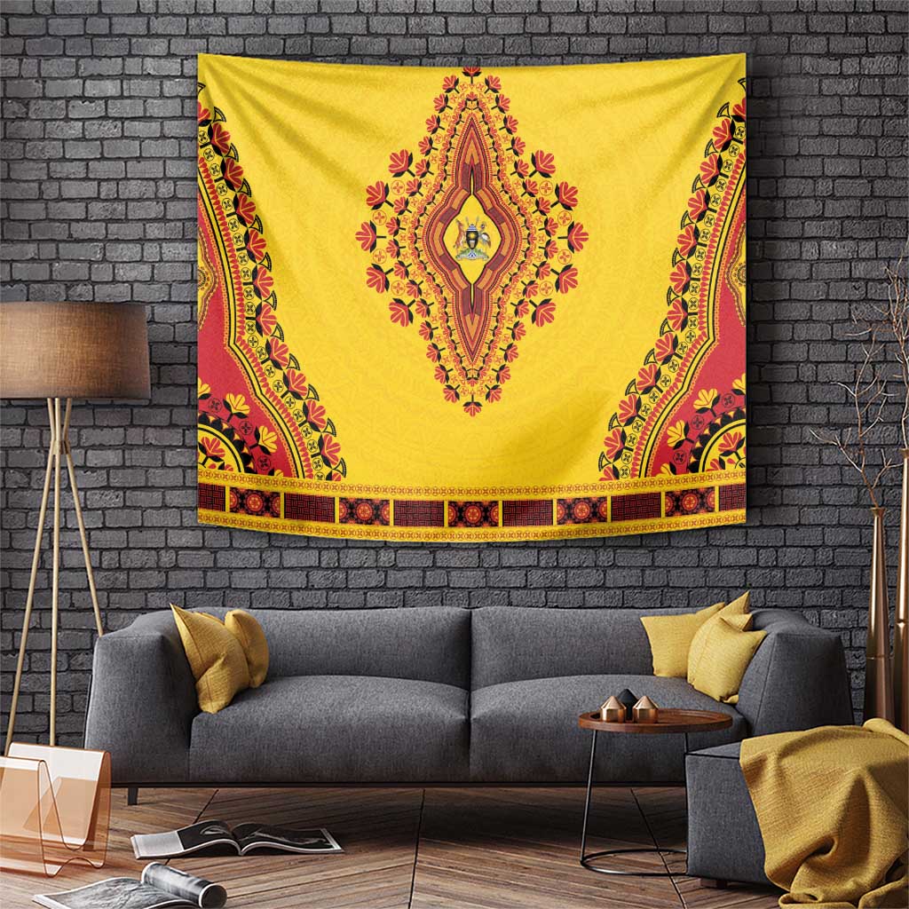 Uganda African Dashiki Tapestry - Wonder Print Shop