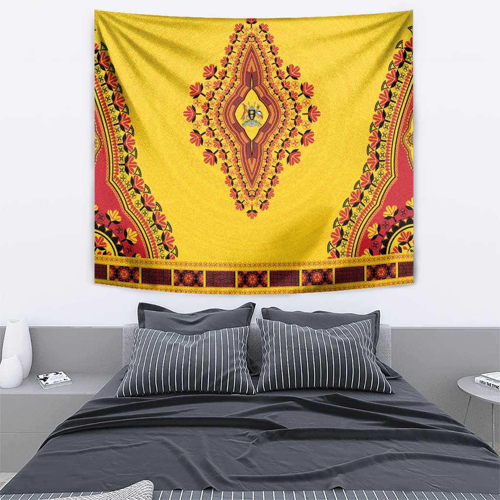 Uganda African Dashiki Tapestry - Wonder Print Shop